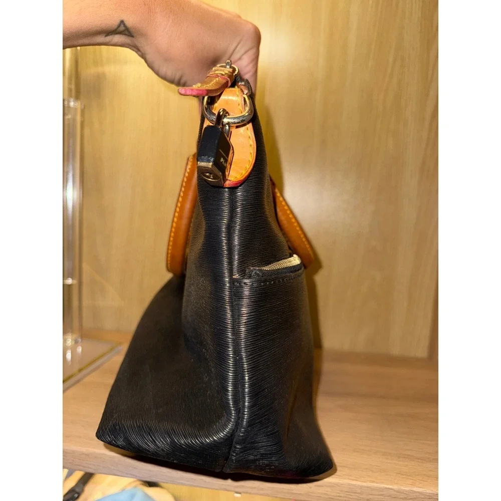Dooney & Bourke Gretta Textured Leather Satchel Bag